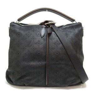 Selene PM Mahina Leather Black Shoulder Bag
